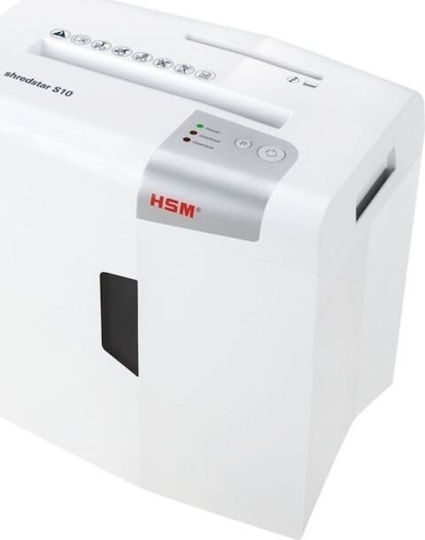 HSM S10 6mm 10-Sheet CD and Paper Shredder