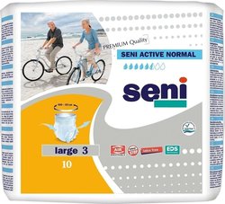 Seni Active Normal Πάνες Βρακάκι Large 10τμχ