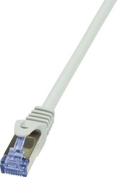 LogiLink CQ3022S S/FTP Cat.6a Καλώδιο Ethernet 0.5m Γκρι