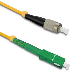 Qoltec 54313 Fibră Optică 50m Galbenă