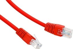 Cablexpert PP6U-2M/R U/UTP Cat.6 Cablu Ethernet 2m Roșu