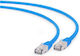 Cablexpert S/FTP Cat.6a Ethernet Network Cable 1m Blue 1pcs