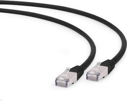 Cablexpert S/FTP Cat.6a Ethernet Network Cable 0.5m Black 1pcs