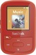 Sandisk Clip Sport Plus MP3 Player (16GB) με Οθόνη TFT 1.44" Red Κόκκινο