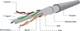 Cablexpert U/UTP Cat.6 (Gigabit) Network Cable Ethernet Without Terminated 100m Gray