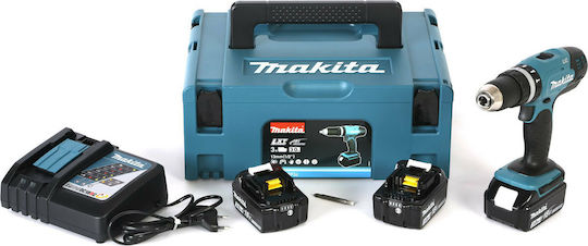 Makita DHP453RF3J Schlagbohrschrauber Batteriebetrieb 18V 3x3Ah