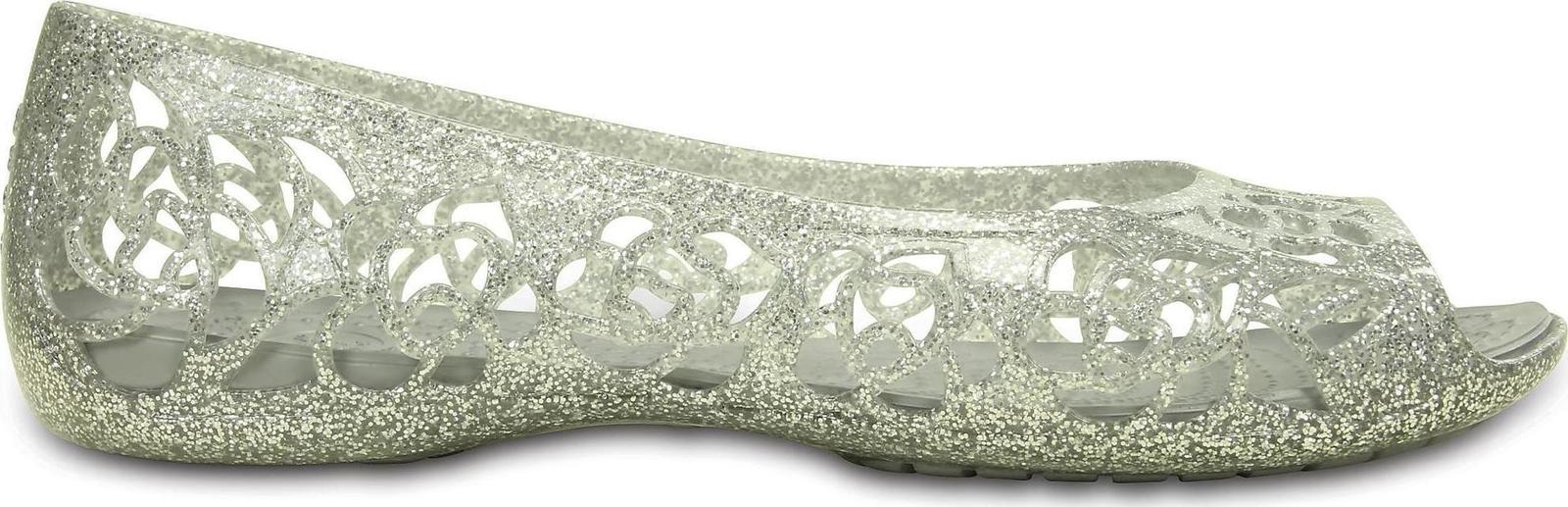 crocs isabella glitter