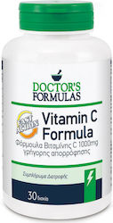 Doctor's Formulas Vitamin C Fast Action 1000mg Vitamin for Energy & Immune System Boost 1000mg 30 tabs