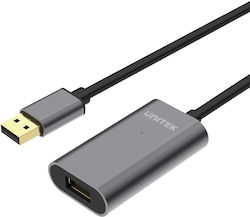 Unitek Y-271 USB 2.0 USB-A-Stecker zu USB-A-Buchse 5m
