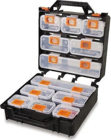 Beta 2080/V12 Organizator pentru Compartimentul de Unelte 12 Locuri cu Cutii Detașabile Neagră 30x14.5x33cm.