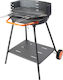 Somagic Kos Μαντεμένια Στρογγυλή Charcoal Grill with Wheels 50cm