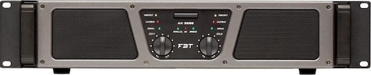 FBT AX 800 PA Power Amplifier 2 Channels 400W/4Ω 250W/8Ω Black