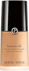 Giorgio Armani Luminous Silk Foundation Лилаво/...