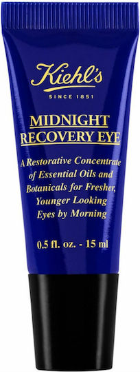 Kiehl's Midnight Recovery Κρέμα Ματιών για Ενυδάτωση , Μαύροι Κύκλοι & Σακούλες 15ml