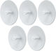 Ubiquiti PowerBeam AC Gen2 (5 Pack) External WiFi Parabolic Antenna 25dBi with Ethernet Connection PBE-5AC-Gen2-5