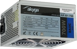 Akyga Basic AK-B1-700 700W Sursă de Alimentare Calculator Complet cu fir