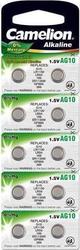 Camelion AG10 Αλκαλικές Μπαταρίες LR54 1.5V 10τμχ Camelion AG10 Αλκαλικές Μπαταρίες LR54 1.5V 10τμχ