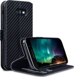Terrapin Low Profile Wallet Black Carbon Fibre Texture (Galaxy A5 2017)