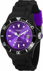 Madison 40 Mm Ρολόι Αυτόματο με Καουτσούκ Λουράκι Madison 40 Mm Ρολόι Αυτόματο με Καουτσούκ Λουράκι