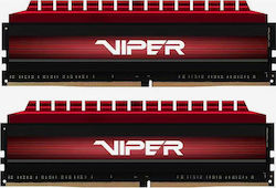 Patriot Viper 4 Series 32GB DDR4 RAM with 2 Modules (2x16GB) and 3200 Speed for Desktop