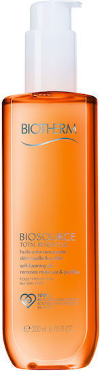 Biotherm Biosource Total Renew Oil Öl Reinigung Gesicht 200ml