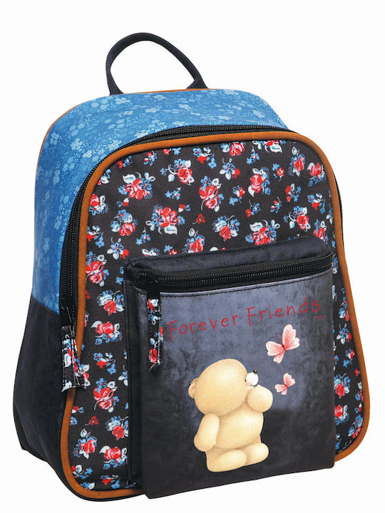 Forever Friends Blue Line Schulranzen Rucksack Kindergarten in Blau Farbe