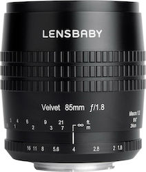 Lensbaby Velvet 85 Cadru complet pentru montură Nikon F Lensbaby Velvet 85 Cadru complet pentru montură Nikon F