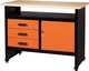Tactix Bank mit 3 Schubladen und 1 Schrank 326121