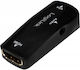 LogiLink Μετατροπέας HDMI female σε 3.5mm / VGA female 1τμχ CV0108