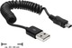 DeLock 1m USB 2.0 Cable A-Male to mini A-Male (83164)