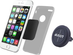 Auto-T Magnet Air Vent Holder Car Mobile Mount Black