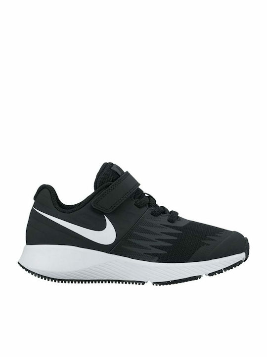 Star Runner Runner PSV Kids Sports Shoes Running with Hoop & Loop Closure Black