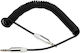 DeTech 3.5mm Jack Cable - 3.5mm Male to 3.5mm Male Black Length 1m