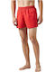 Reebok Basic Herren Badebekleidung Shorts Rot