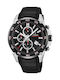 Festina Men's Watch 47mm Chronograph Battery with Black Rubber Strap