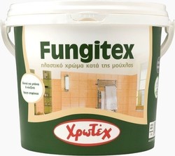 Χρωτέχ Fungitex Eco Plastic Anti-Mildew Ecological Paint for Interior Use White 750ml