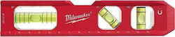 Milwaukee Billet Torpedo Spirit Level Aluminum Magnetic 17cm with 3 Eyes