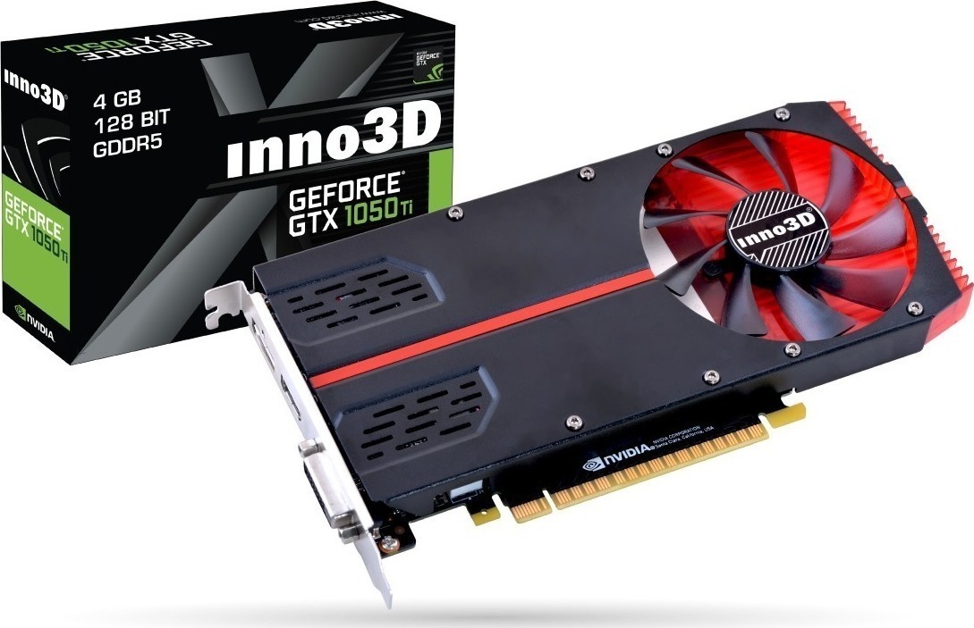 Inno 3D GeForce GTX 1050 Ti 4GB 1 Slot Edition (N105T2-1SDV-M5CM ...
