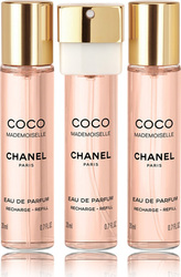 Chanel Coco Mademoiselle Twist & Spray Refill Set Pentru Femei Cu Apă De Parfum Și Mini Parfum 3 Bucăți Chanel Coco Mademoiselle Twist & Spray Refill Set Pentru Femei Cu Apă De Parfum Și Mini Parfum 3 Bucăți