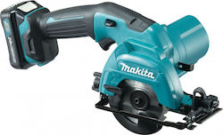 Makita Δισκοπρίονο 10.8V 2x2Ah με Σύστημα Αναρρόφησης