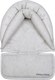 Mamas & Papas Adjustable Head Hugger Baby Car Seat Liner Grey Marl