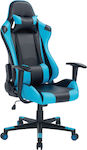 Woodwell BF8000 Καρέκλα Gaming Δερματίνης Μπλε