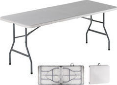 Τραπέζι Catering BLOW-R Πτυσσόμενο 180x75x74 Λευκό