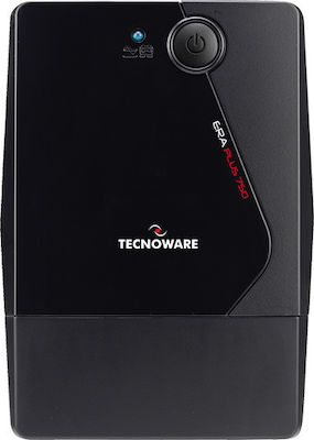 Tecnoware Era Plus 750 UPS Line-Interactive 750VA 525W with 2 IEC Power Plugs