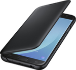 Samsung Wallet Cover Μαύρο (Galaxy J7 2017)