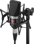 Neumann Πυκνωτικό Μικρόφωνο XLR TLM 102 Studio Set Τοποθέτηση Shock Mounted/Clip On Φωνής