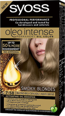 Syoss Oleo Intense 7-58 Ξανθό Μπεζ 50ml