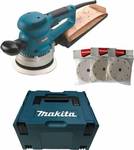 Makita Exzenterschleifer 150mm Elektrisch mit Geschwindigkeitsregelung und mit Absaugsystem