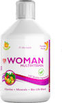 Swedish Nutra Woman-multi Multivitamin for Energy, Immune System Boost & Nervous System Orange 500ml