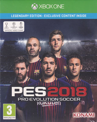 Pro Evolution Soccer 2018 Legendary Edition Xbox One Game